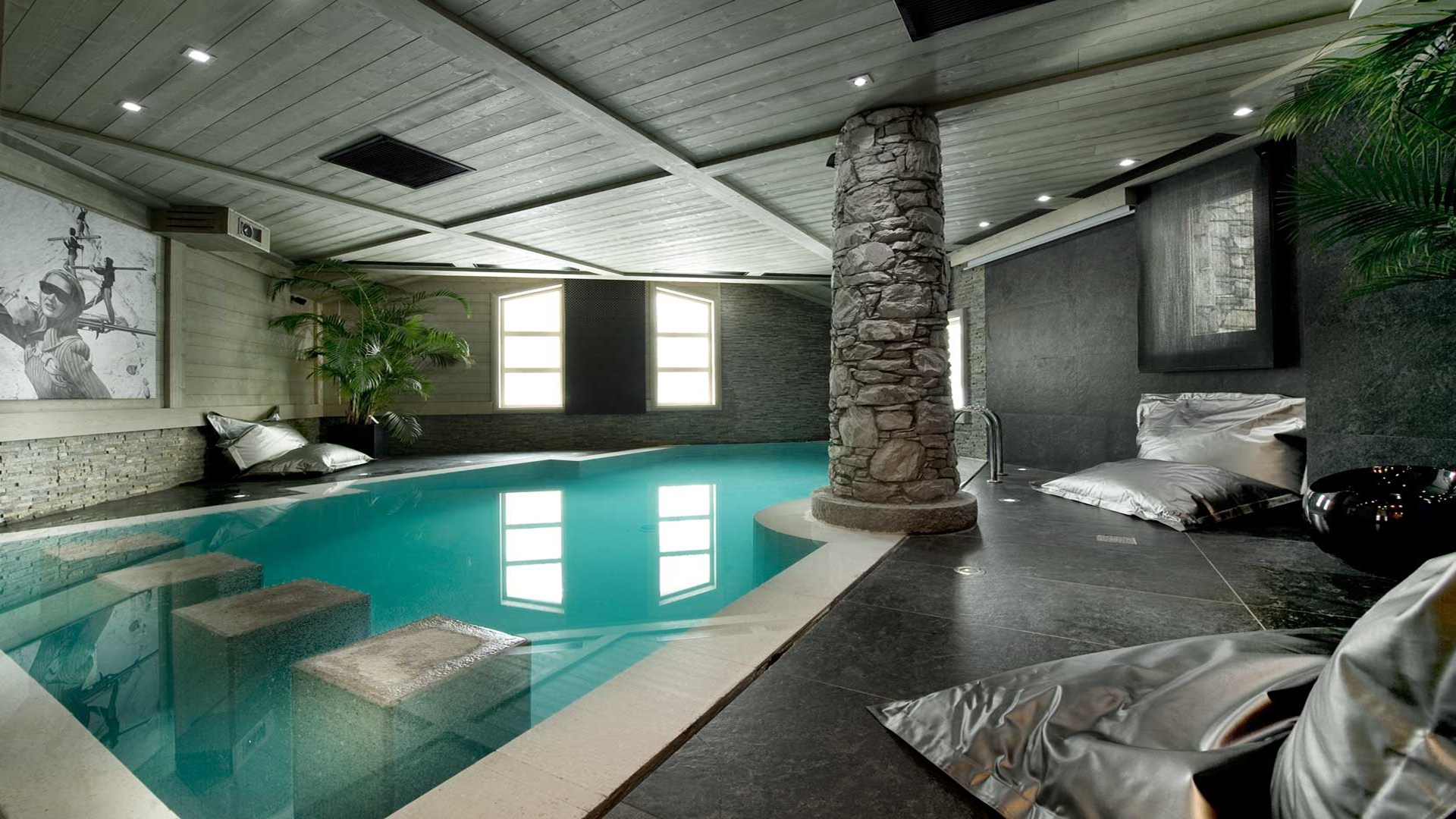 Area relax in luxury chalet in Val d'Isère
