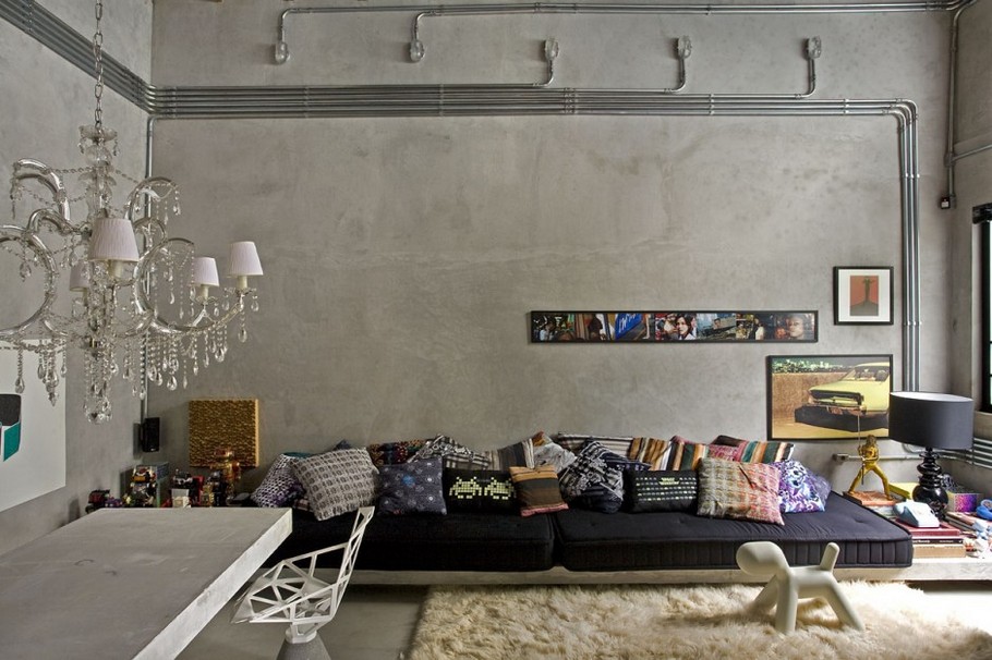 Living room by Studio Guilherme Torres