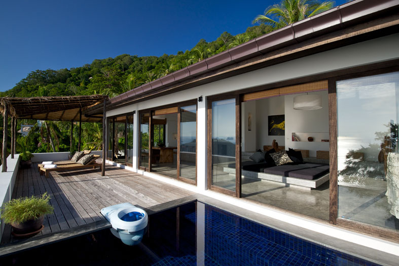 Casas Del Sol located on the tropical island of Koh Tao in Thailand