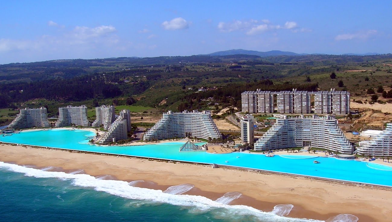 World’s Largest Pool, The Crystal Lagoon Chile 04