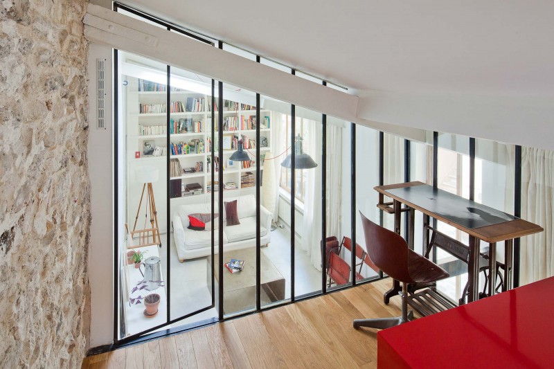 Transformation d’un Atelier en Loft by NZI Architectes 06