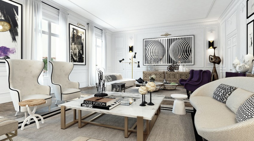 Apartment in Saint Germain by Ando Studio 03