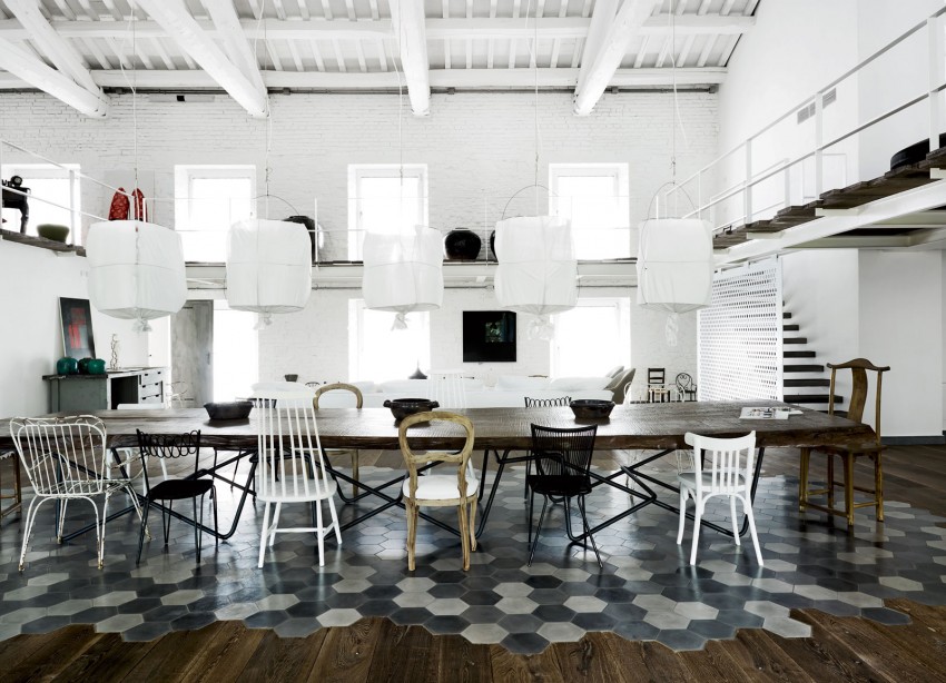 Industrial renovation in Umbria by Paola Navone 04