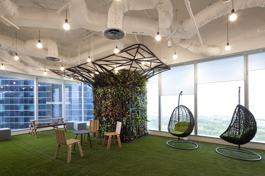 Booking.com's Singapore office by ONG&ONG group 11