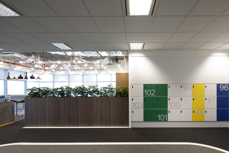 Booking.com's Singapore office by ONG&ONG group 19