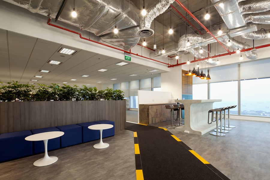 Booking.com's Singapore office by ONG&ONG group 21