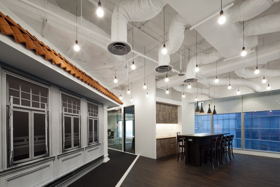 Booking.com's Singapore office by ONG&ONG group 23