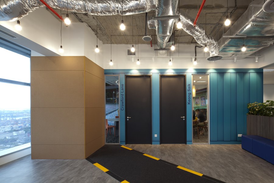 Booking.com's Singapore office by ONG&ONG group 24