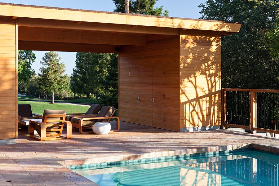 Pool House by Klopf Architecture 03