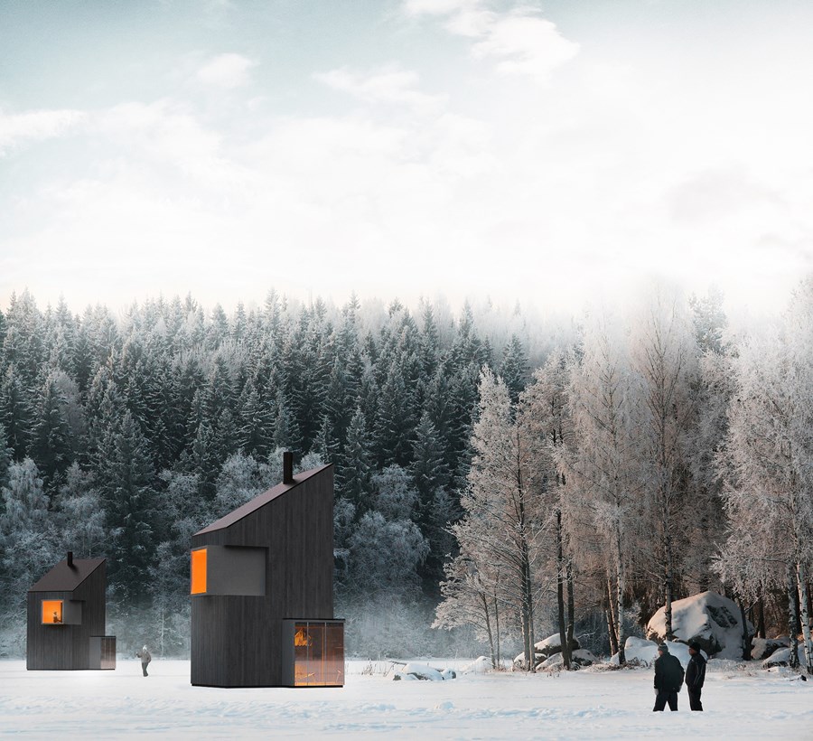 Ski Hut by Fo4a architecture 09