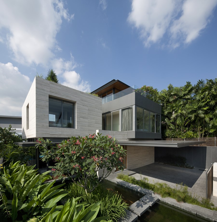 Travertine Dream House by Wallflower Architecture + Design 14