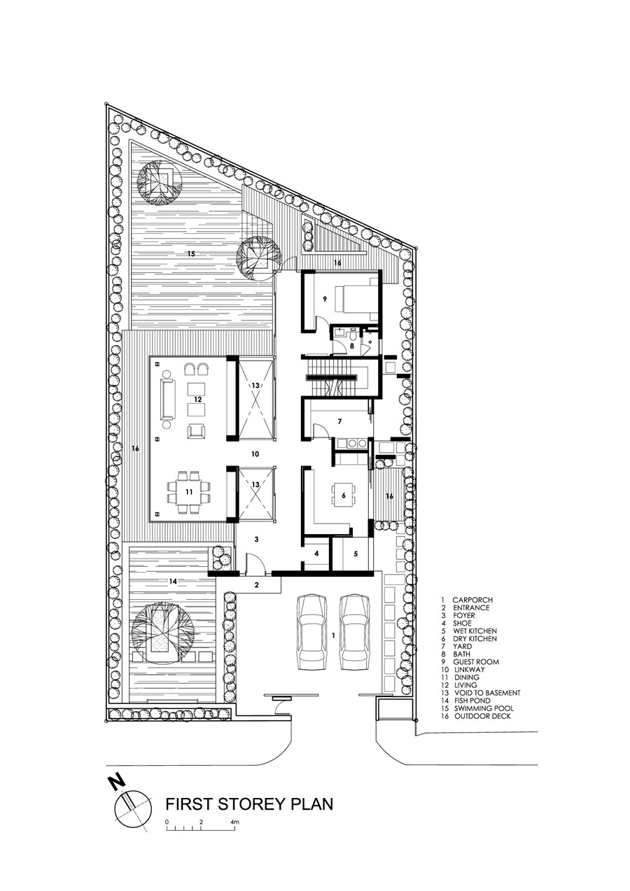 Travertine Dream House by Wallflower Architecture + Design 19