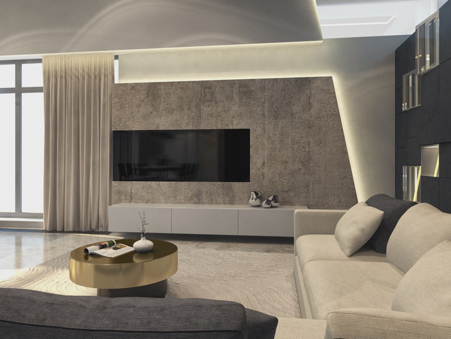 Contemporary private villa interior by Shamsudin Kerimov 04