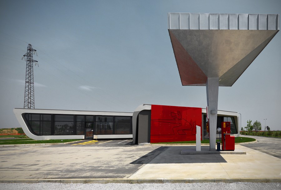 Gazoline Petrol Station by Damilano Studio Architects 11