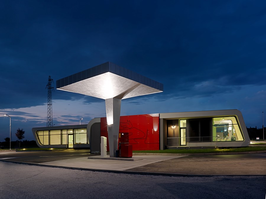 Gazoline Petrol Station by Damilano Studio Architects 16