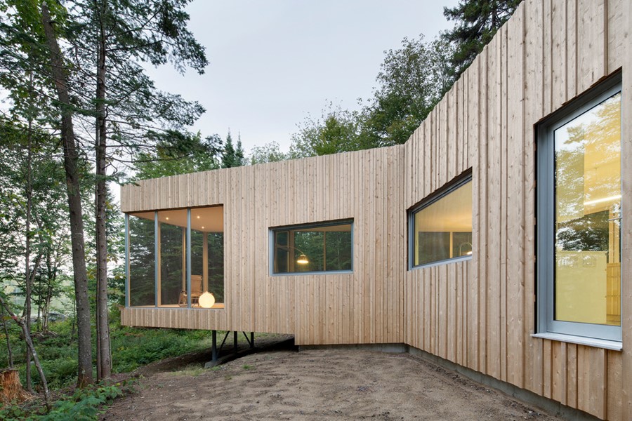 House on Lac Grenier by Paul Bernier Architecte 03