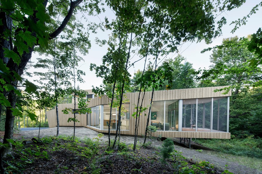 House on Lac Grenier by Paul Bernier Architecte 15