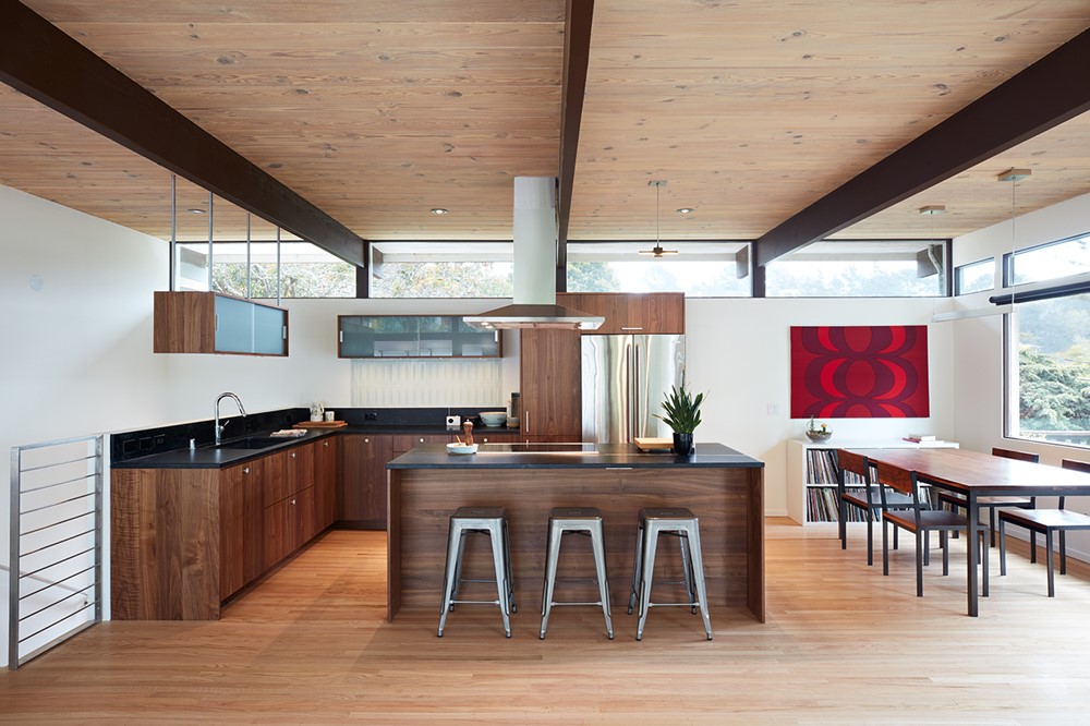 Mill Valley Mid-Century Modern Remodel by Klopf Architecture