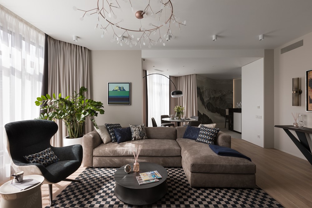 Fine Elegant Apartment By Bolshakova Interiors Myhouseidea