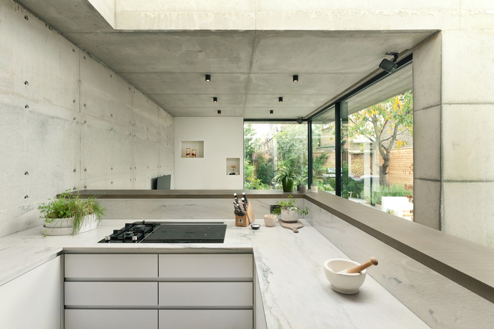 Double Concrete House by Inter Urban Studios
