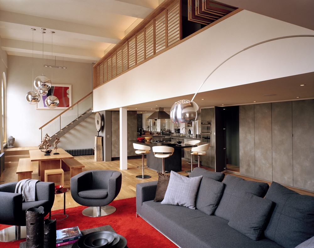 London Apartment by Jonathan Clark Architects