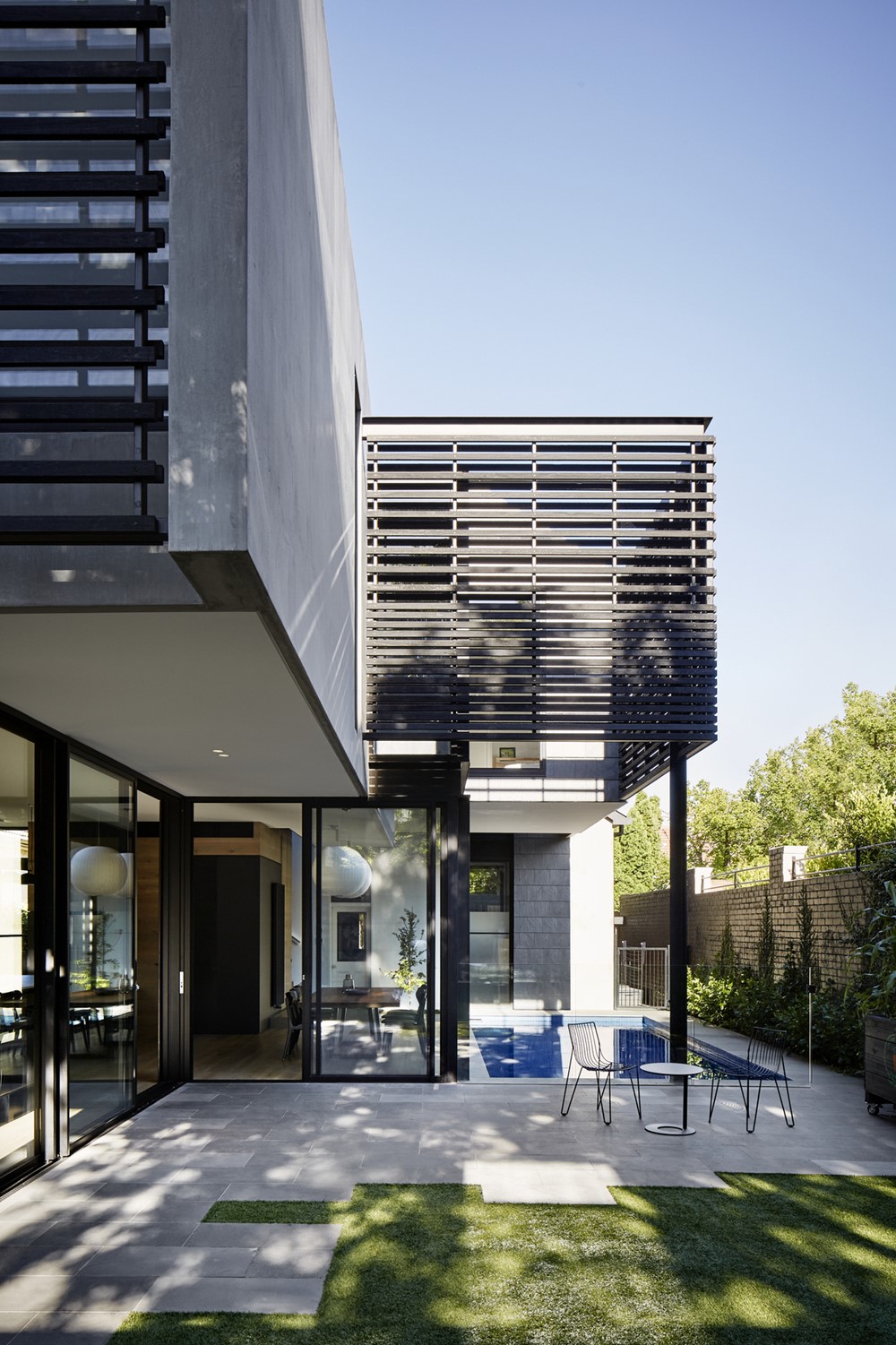Over Pool House by Jane Riddell Architects
